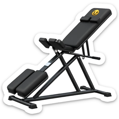 leg extension machine sticker