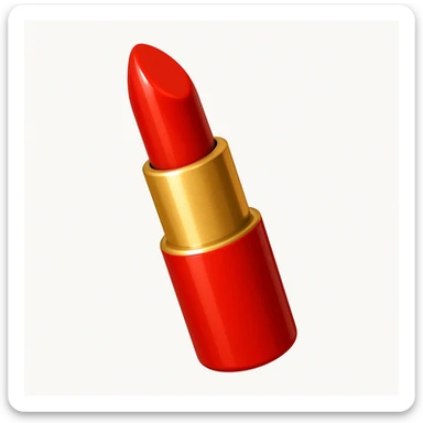 lipstick emoji sticker