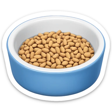 food bowl for pet sticker