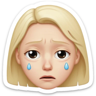 Upset sticker