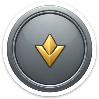 A verification badge  black and white  sticker