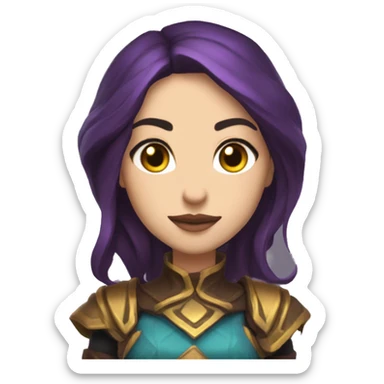 Caitlyn Kiramman from Arcane sticker