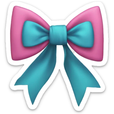 Bow sticker
