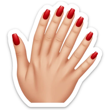 uñas con pinta uñas  sticker