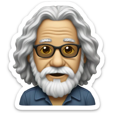 Jerry Garcia  sticker