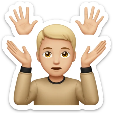 I want the 💁🏻‍♀️ but with the 🥺 for the face sticker