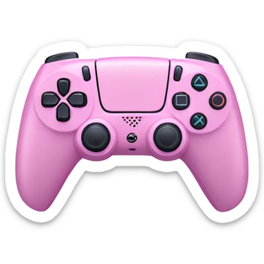 Ps5 controller pink sticker