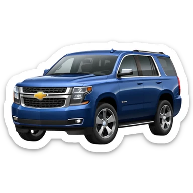 2023 Chevy tahoe dark blue sticker