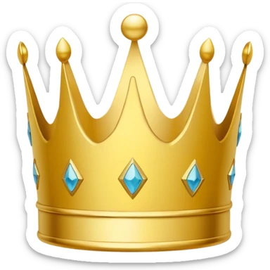 A yellow crown icon centered on a pale yellow circle, with a small ‘Pro’ tag at the lower-right sticker