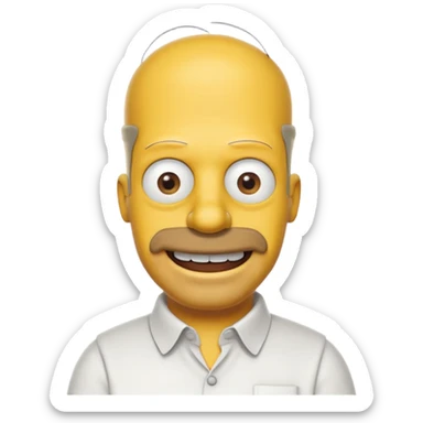 Homer Simpson  sticker