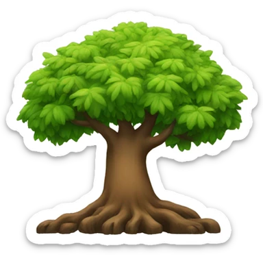 Nature and tree sticker