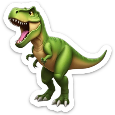 T-Rex assoiffé de sang sticker
