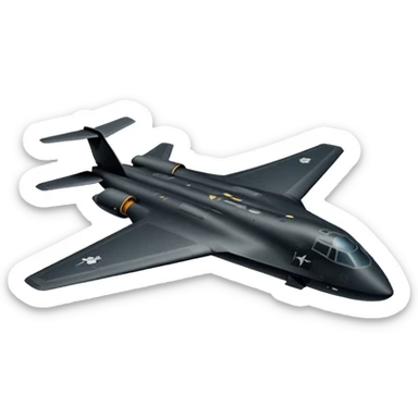b-2 bomber sticker