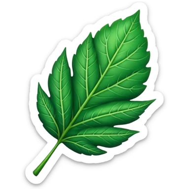 leaf sticker