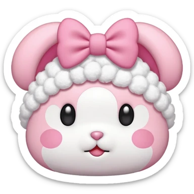 My Melody Face sticker
