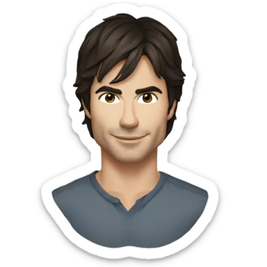 Ian somerhalder  sticker