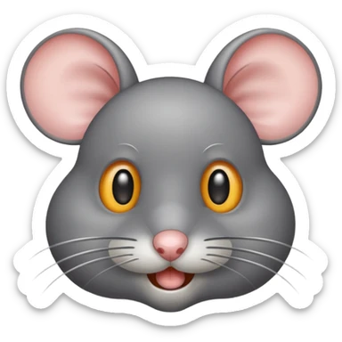 mouse  sticker