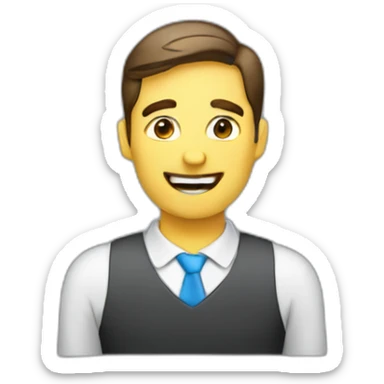 customer service sticker