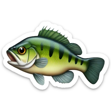 Bass sticker