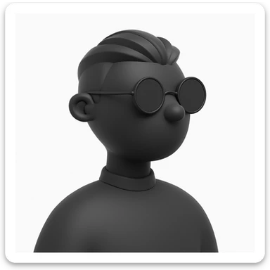 Make the same monochrome default avatars on a white background and change the direction they are facing.
Right now, they are facing 4 o'clock. They need to face 8 o'clock. sticker