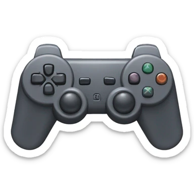 Play station logo sticker
