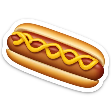 Roach on a hot dog sticker