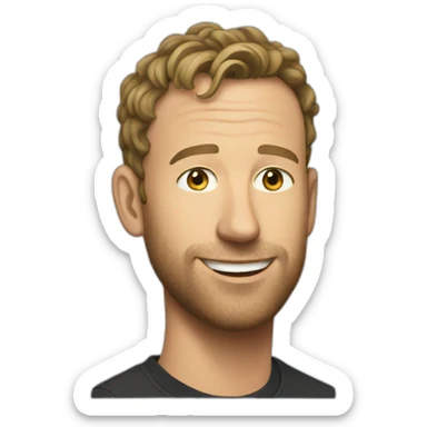 chris-martin sticker
