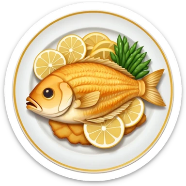 Cena del pescaito  sticker