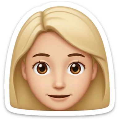 Nervous Smile side eye￼ sticker