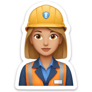 30-year-old female logistics center manager sticker
