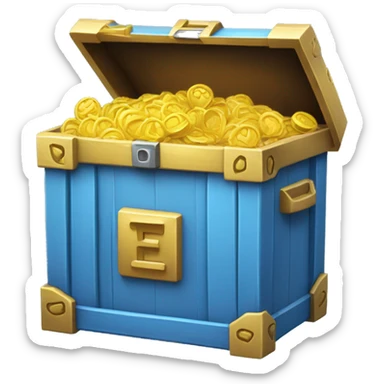  enjeux des loot box en  bleu pale sticker