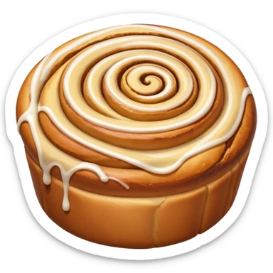 cinnamon roll sticker