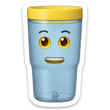 Stanley water tumbler sticker