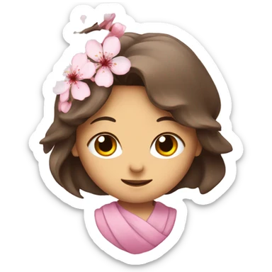 Cherry blossom sticker