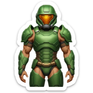 Doom eternal doom-slayer sticker