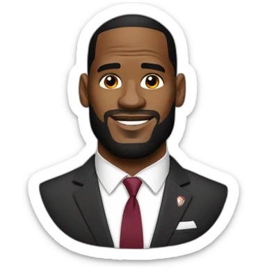Le bron james sticker
