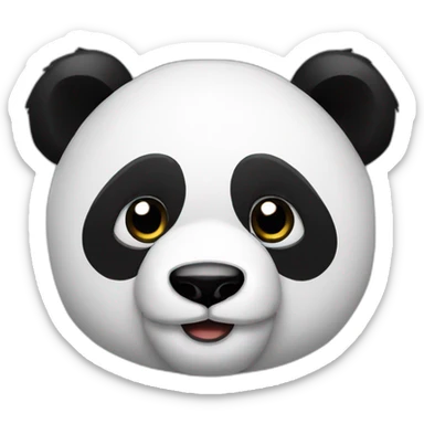wwf panda sticker