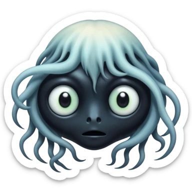 A black. Wispy2737, wack6373ed, ecul, lucid dream creature from the nigtur64real, which is inconceivable with 92837383u3 eyes all over it and glit^$#ching sticker