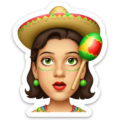 Meraca Musician sticker