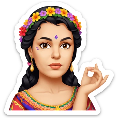 Traditional Dancer sticker