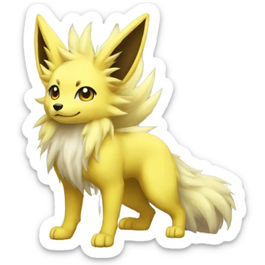 Jolteon-Ninetails full body sticker