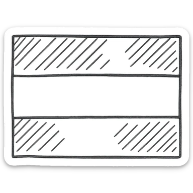 Germany FRG country flag hand drawn outlined icon sticker