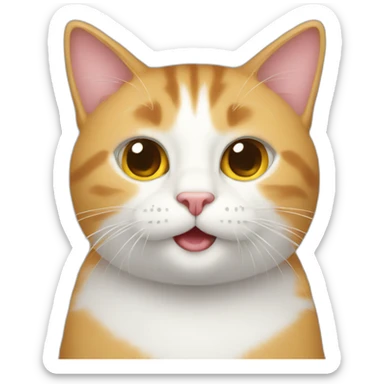 cat and activate  sticker