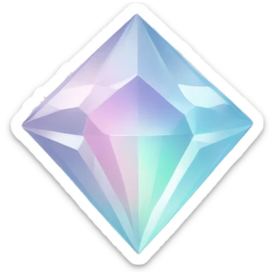 Pastel Diamond sticker