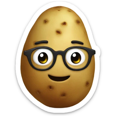 Jewish potato sticker