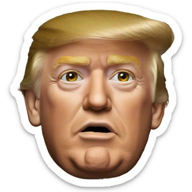 Donald trump cigar sticker