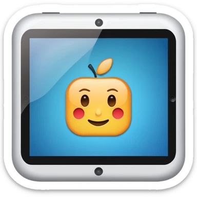 Cria um emoji de um tablet do Android sticker