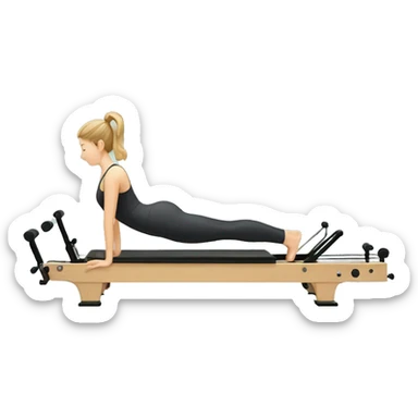 Pilates reformer sticker