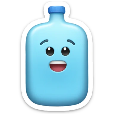 hot water bottle sticker