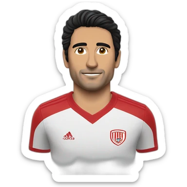 Futbolista Hugo Sánchez  sticker